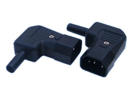 Conector masculino de la entrada del poder de Rewireable del enchufe JA-2233-2 10A 250VAC 3PIN de la CA del soporte del cable del IEC 60320 de la entrada eléctrica del tornillo