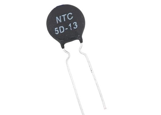 A través del resistor termal del termistor del agujero NTC 5D-13 MF72 NTC en limitador actual de la precipitación 5 ohmios de echada 7.5m m de 13m m 5D13 ICL