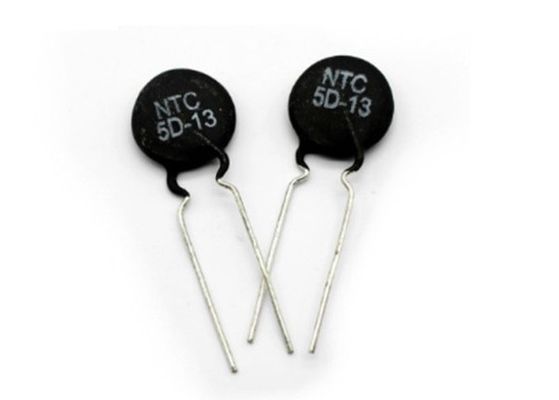 A través del resistor termal del termistor del agujero NTC 5D-13 MF72 NTC en limitador actual de la precipitación 5 ohmios de echada 7.5m m de 13m m 5D13 ICL