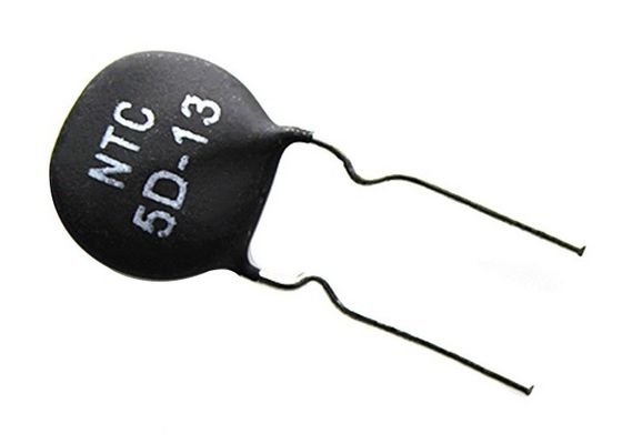A través del resistor termal del termistor del agujero NTC 5D-13 MF72 NTC en limitador actual de la precipitación 5 ohmios de echada 7.5m m de 13m m 5D13 ICL