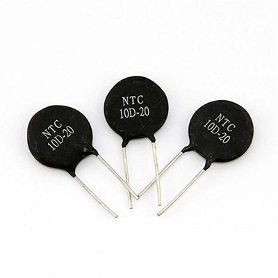 Termistor 25m m 0.7D-25 1.5D-25 3D-25 5D-25 10D-25 12D-25 16D-25 20D-25 del poder NTC del disco de ICL Inrush Current Limited 2PIN