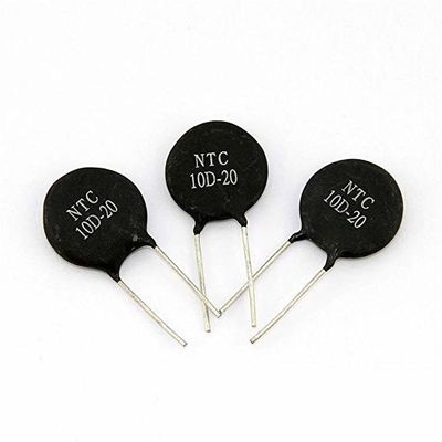 Termistor 25m m 0.7D-25 1.5D-25 3D-25 5D-25 10D-25 12D-25 16D-25 20D-25 del poder NTC del disco de ICL Inrush Current Limited 2PIN