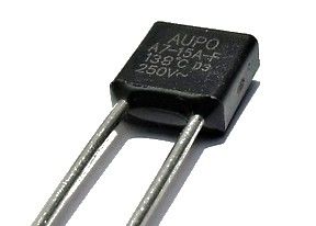 La termal termal del elemento del fusible de la aleación radial del VDE CCC AUPO de la UL liga el protector la termal del TF 138C 15A 250V del atajo de A7-15A-F