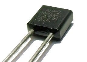 La termal termal del elemento del fusible de la aleación radial del VDE CCC AUPO de la UL liga el protector la termal del TF 138C 15A 250V del atajo de A7-15A-F