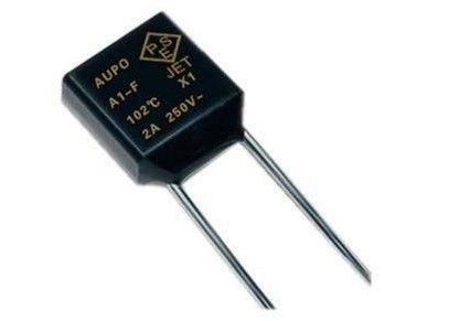 El fusible termal actual grande No-restaurable del atajo de CeramicType de la caja cuadrada liga TCO A5-25A-F Tf 135C 25A 250VAC