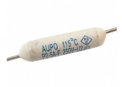 Atajo termal termosensible 115C 250V 5A P2-5A-F del TF del fusible del tiempo del regulador de sobretensiones un para las cocinas