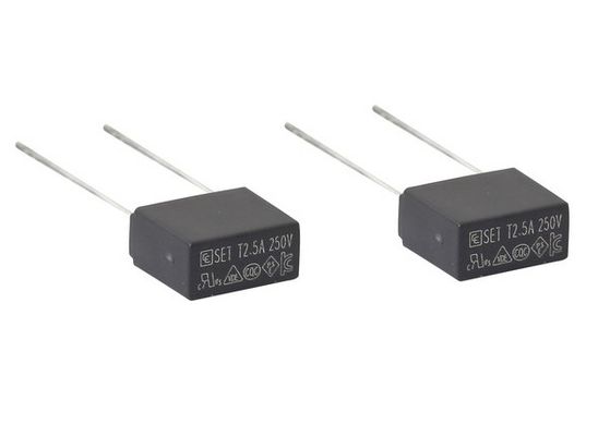 El fusible Subminiature de retraso de tiempo de alto voltaje encajonado cuadrado 8.4m m SMT T1A con 250V 300V 400V valoró voltaje