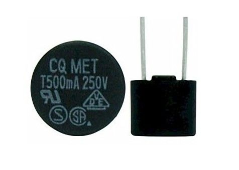 Sumerja alrededor de la UL RESUELTA 250V micro clasificada Subminiature del fusible T3.15A 3.15A 277V 8.35x7.7m m de ejecución del retraso radial del plazo