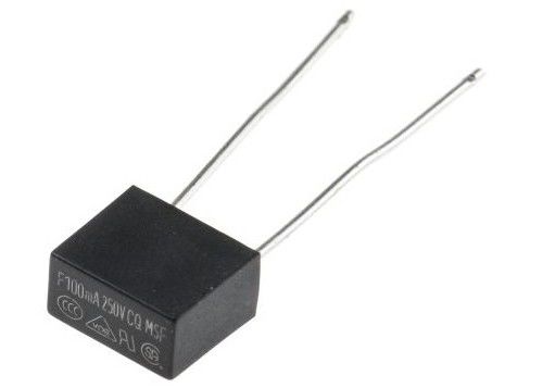 Fusible micro MSF 005 F5A 250V 8.35x7.7m m del soplo rápido termoplástico negro plomado radial del paquete de la munición del VDE CSA de la UL