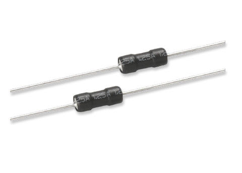 Fusible de cerámica Subminiature modificado para requisitos particulares 250V 1A 1.25A 1.6A 2A 2.5A 3A 3.15A 5A 6A 6.3A del tubo de la UGP con el tubo negro del encogimiento del calor