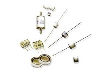 Tubo de descarga 6x5.5m m con terminales axiales de gas del GDT de Gap de chispa de la transferencia de KG5 2R350L 350V el 15%