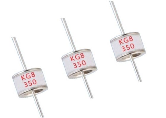 GDT 8x6m m de la serie KG8 ignición de 2 del electrodo de la transferencia de chispa de los huecos 110V-800V pararrayos de la oleada de lámparas OCULTADAS