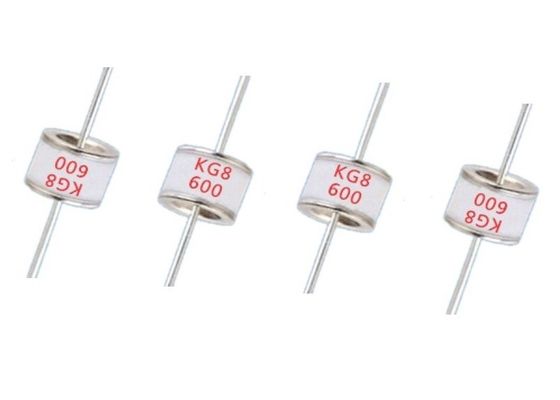 GDT 8x6m m de la serie KG8 ignición de 2 del electrodo de la transferencia de chispa de los huecos 110V-800V pararrayos de la oleada de lámparas OCULTADAS