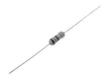 resistor de película metálica fusible ininflamable rápido 0.1OHM-1KOHM de 0.25W 0.5W 0.6W 1W 2W 3W