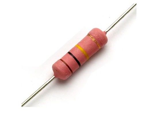 resistor de película metálica fusible ininflamable rápido 0.1OHM-1KOHM de 0.25W 0.5W 0.6W 1W 2W 3W
