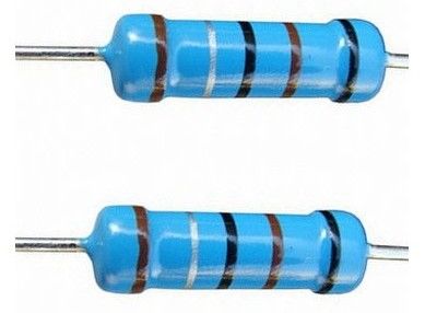 Ultra azul tamaño pequeño del ohmio 3WS 220 el ±1% de la talla 2W normal fija de película metálica del resistor 1550 de la precisión