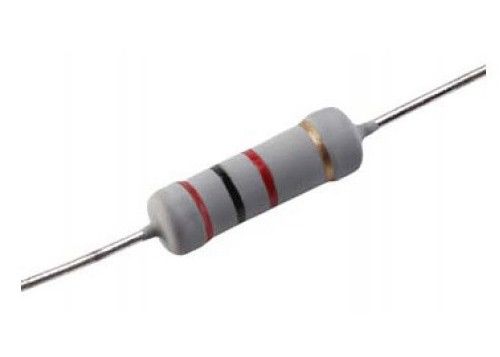 Gris de revestimiento de óxido miniaturizado del ohmio 2485 del resistor 470R 5W 700V 470 del metal inflamable de MOF