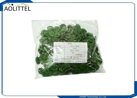 El silicón cubrió el termistor de información MZ71-18RM AC270V 14m m 18Ohm TC 60C del PTC que desmagnetizaba para el color TV