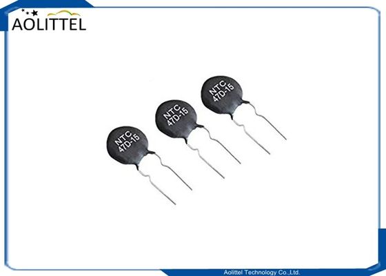 Resistor termal 47Ohm 15m m 3A Current Inrush Limited del resistor NTC 47D-15 47D15 del termistor del disco NTC