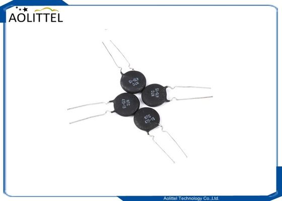 Resistor termal 47Ohm 15m m 3A Current Inrush Limited del resistor NTC 47D-15 47D15 del termistor del disco NTC
