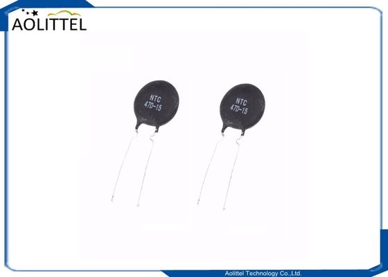 Resistor termal 47Ohm 15m m 3A Current Inrush Limited del resistor NTC 47D-15 47D15 del termistor del disco NTC
