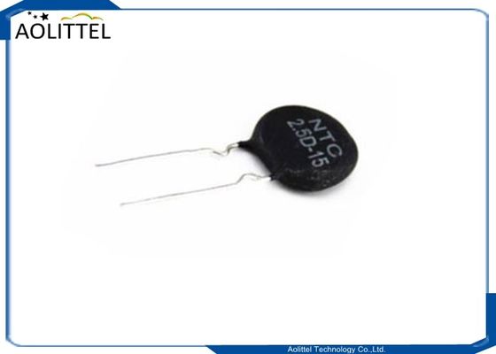 Echada negativa 7.5m m del coeficiente de temperatura 7A del ohmio 15m m del termistor 2.5D-15 2,5 del disco NTC