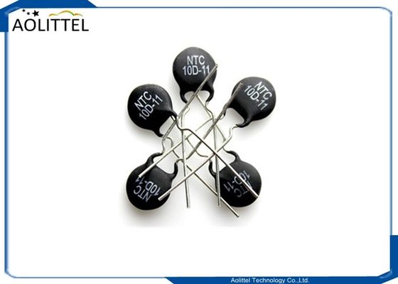 Termistor actual 11m m 3A del disco NTC de los supresores 10D-11 de la avalancha 10 ohmios +/--20% 10D11 P7.5mm