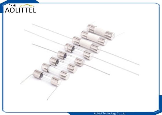 fusible rápidamente de actuación 6.250MFC1500A del tubo de cristal de la CA 250V 125V de los fusibles de cartucho de 3AB 3AG 6.35x32m m 5A