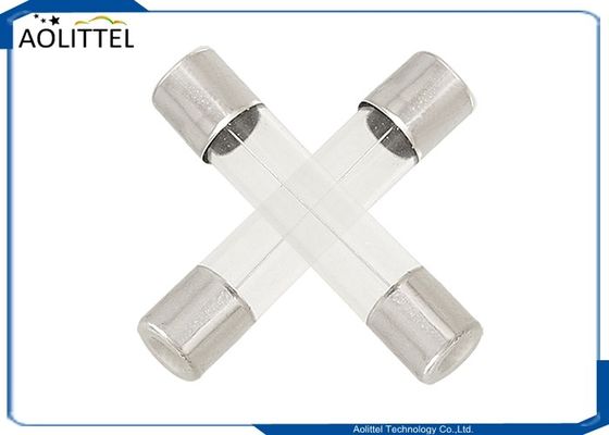 fusible rápidamente de actuación 6.250MFC1500A del tubo de cristal de la CA 250V 125V de los fusibles de cartucho de 3AB 3AG 6.35x32m m 5A