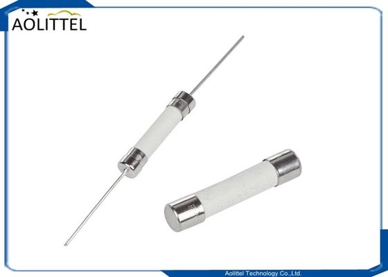 El alto tubo de cerámica rápidamente de actuación de fractura de la capacidad 6x32m m funde la CA DC de F10A 250V 300V