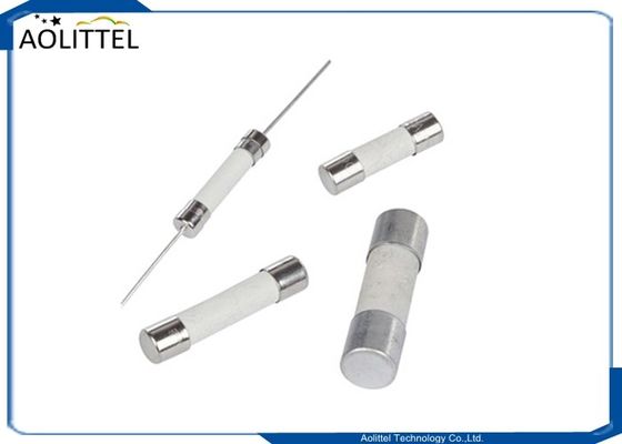 El alto tubo de cerámica rápidamente de actuación de fractura de la capacidad 6x32m m funde la CA DC de F10A 250V 300V