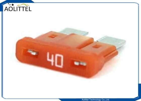Fusiles de cuchilla automática PA66, industria automotriz ATOF Serie 32V ATOF Fusiles de cuchilla media con potencia nominal 32V 1-40A Reemplazo 257 ATO