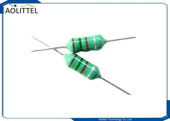 Los códigos de color sólidos de la estructura de la serie del AL fijaron el alto Q valor del inductor 0410 3.3uH el 10% 1KHZ para el juguete