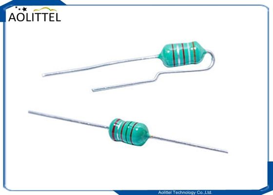 bobina inalámbrica del cargador de 0.22uH 400mA 0.4Ohm 25.2MHZ, código de color fijo axial del inductor de la obstrucción revestida de epoxy 2.8x4.8m m